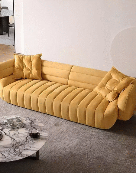 Minimalist Design Hotel Sofa Italian Living Room Sofa Combination Fabric Sofa