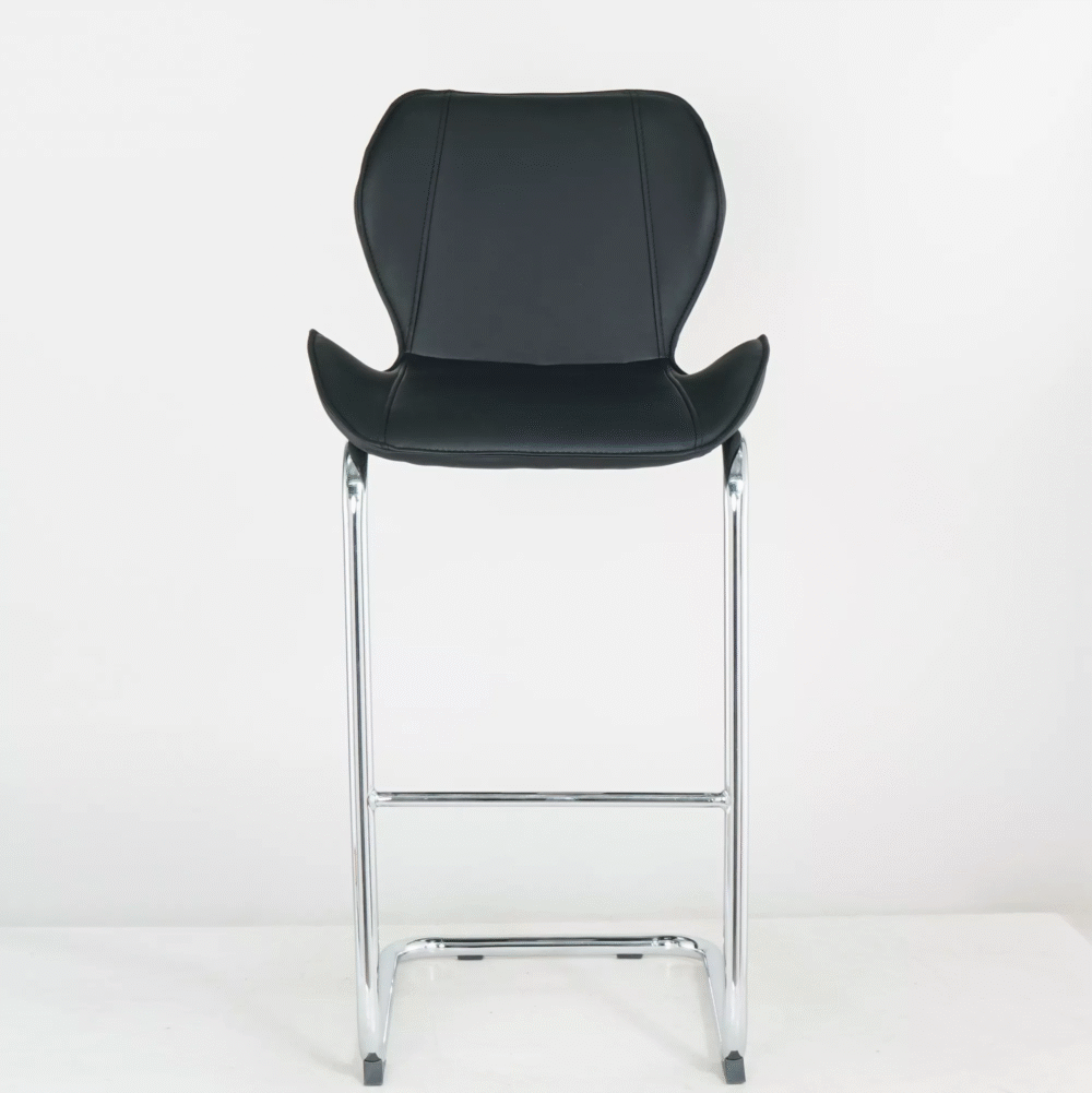 Stylish Modern Design PU Leather High Stool Chair Bar Stool Simple - Image 4